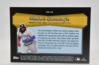 Vladimir Guerrero Jr. 2022 Topps Update Black Gold Insert Series Mint Card #BG-24