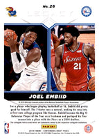 Joel Embiid 2019 2020 Panini Contenders Draft Picks Legacy Series Mint Card #26