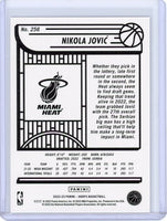 Nikola Jovic 2022 2023 Panini NBA Hoops Purple Series Mint Rookie Card #256