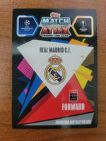 Vinicius Junior 2020 2021 Topps Match Attax Man of the Match Series Mint Card #MM3