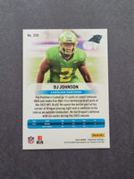DJ Johnson 2023 Panini Prestige Xtra Points Diamond Series Mint Rookie Card #330
