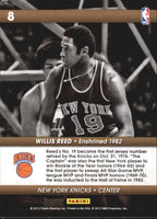 Willis Reed 2012 2013 Panini Hoops Hall Of Fame Heroes Series Mint Card #8