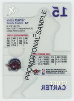 Vince Carter 2003 2004 Fleer Ex Promotional Sample Series Mint Card
