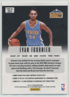 Evan Fournier 2012 2013 Panini Prizm Series Mint Rookie Card #257 First Year Of Prizm