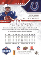 Peyton Manning 2009 Upper Deck Draft Edition All Americans Series Mint Card #287