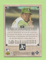 Reggie Jackson 2007 Upper Deck Masterpieces Green Frame Series Mint Card #89