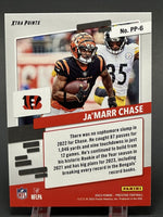 Ja'Marr Chase 2023 Panini Prestige Xtra Points Prestigious Pros Series Mint Card #PP-6