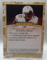 Bamidele Olaseni 2022 SAGE Artistry Autograph Series Mint Rookie Card #A-BO