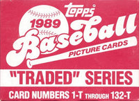 1989 Topps Traded Factory Set Featuring Ken Griffey Jr's Rookie Card #41-T, plus Randy Johnson, Deion Sanders and Nolan Ryan Plus