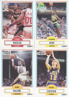1990 1991 Fleer Basketball Series Complete Set with Michael Jordan, Larry Bird, Kevin McHale, Robert Parish, Karl Malone, John Stockton and Others!