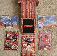 1991 Star Pics Pro Prospects NFL Football Factory Sealed Set featuring Brett Favre ookie year card and other Hall of Famers Emmitt Smith, Troy Aikman and Barry Sanders plus