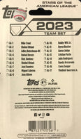 2023 American League All Star Standouts Topps Factory Sealed 17 Card Team Set with 2 Shohei Ohtani Cards and a Rookie Card of Adley Rutschman Plus