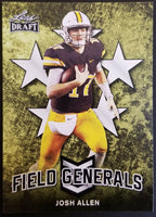 2018 LEAF NFL DRAFT Football Series Complete Mint 99 Card Master Set with Inserts including Multiple Cards of the Top Prospects Baker Mayfield, Sam Darnold, Josh Allen and many more