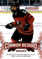 2023 2024 Upper Deck Connor Bedard Collection 26 Card Set Featuring the Top Moments from his Rookie Season