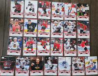 2023 2024 Upper Deck Connor Bedard Collection 26 Card Set Featuring the Top Moments from his Rookie Season