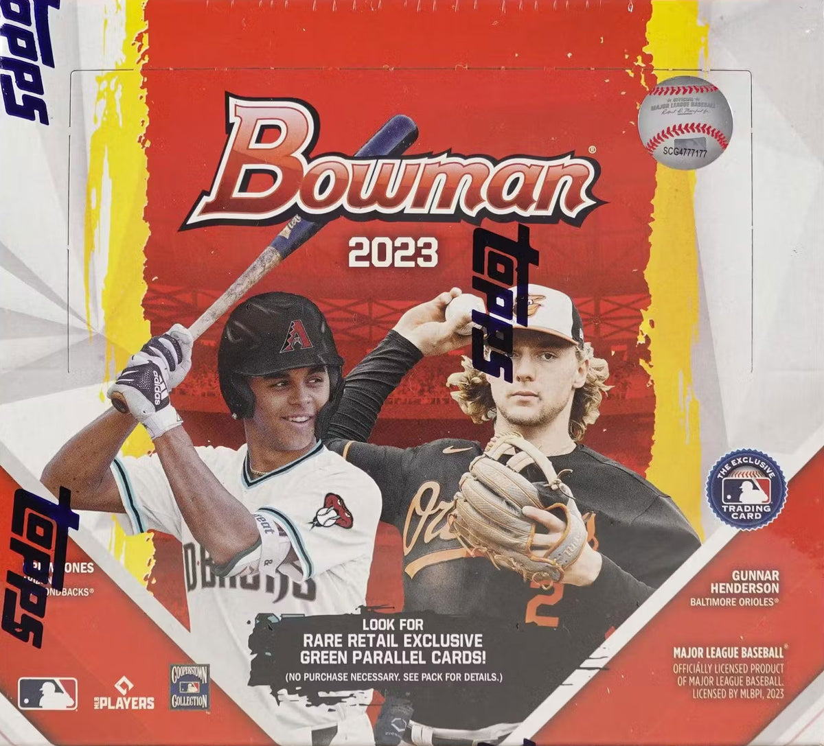 2023 Bowman Drew Jones Modern Prospects Insert Baseball Card