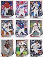 2025 Bowman Baseball Series Complete Mint 250 Card Set made by Topps with Stars, Prospects and Rookie Cards