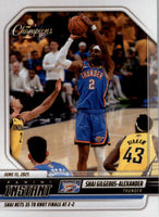 Oklahoma City Thunder 2024 2025 Panini Instant NBA Champions Limited Edition 30 Card Team Box Set Featuring 3 Different Shai Gilgeous-Alexander Cards plus Chet Holmgren, Jalen Williams, Alex Caruso and more Plus