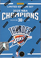 Oklahoma City Thunder 2024 2025 Panini Instant NBA Champions Limited Edition 30 Card Team Box Set Featuring 3 Different Shai Gilgeous-Alexander Cards plus Chet Holmgren, Jalen Williams, Alex Caruso and more Plus
