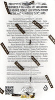 2024 Panini Contenders NFL Football Factory Sealed Blaster Box with 1 Autograph or Rookie Ticket Memorabilia Swatch Per Box Seven Inserts or Parallels Per Box! Find Exclusive Blue Parallels!