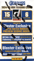 2024 2025 DONRUSS NBA Basketball Blaster Box with Possible EXCLUSIVE Optic Rated Rookies Preview Seismic Inserts and Storm and Holo Orange Laser Parallels PLUS