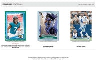 2025 DONRUSS Football Blaster Box with Possible Blaster Exclusive Donruss Treads or Rookie Phenom Jerseys Memorabilia Cards (Copy)