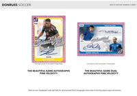 2024 2025 Donruss Soccer Blaster Box with Possible Blaster Box EXCLUSIVE Blue Cubic Parallels Plus Kaboom and Night Moves Inserts