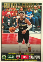 Giannis Antetokounmpo 2022 2023 Panini Hoops Road to Finals Series Mint Card #28 Only 2022 Made