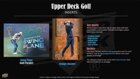 2026 Upper Deck GOLF Series Unopened Blaster Box of Packs with a Chance for Tiger Woods Young Guns Rookie Card and a Blaster Exclusive Orange Dazzler Plus