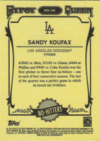 2013 Topps Gypsy Queen NO HITTERS Insert Set with Stars and Hall of Famers