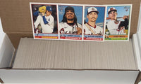 2025 Topps Heritage Baseball Complete Mint 400 Card Basic Set in Classic 1976 Design
