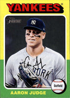 Aaron Judge 2024 Topps Heritage Series Mint Card #112