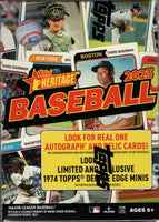 2023 Topps HERITAGE Baseball Series Factory Sealed Blaster Box