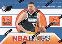 2024 2025 Panini HOOPS NBA Blaster Box of Packs (90 Cards) with 6 Optic Chrome Premium Cards Per Box Plus Chance For Rookies, Autographs and Memorabilia Cards