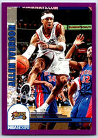 Allen Iverson 2022 2023 Panini NBA Hoops Series Mint Card #297 PURPLE Version
