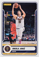 Nikola Jokic 2023 2024 Panini Limited Edition Full Sized Sticker Card Series Mint Card #1