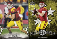 2018 LEAF NFL DRAFT Football Series Complete Mint 99 Card Master Set with Inserts including Multiple Cards of the Top Prospects Baker Mayfield, Sam Darnold, Josh Allen and many more