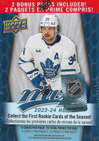 2023 2024 Upper Deck MVP NHL Hockey Blaster Box with EXCLUSIVE Gold Parallels