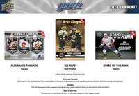 2023 2024 Upper Deck MVP NHL Hockey Blaster Box with EXCLUSIVE Gold Parallels