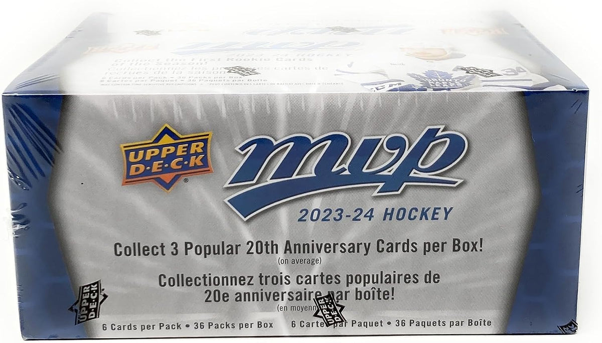 2023-24 Upper Deck MVP Hockey Factory Sealed Retail Blaster Box