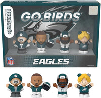 Fisher Price Little People Collector Philadelphia Eagles NFL 4-Pack Figure Set Jalen Hurts