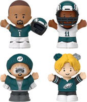 Fisher Price Little People Collector Philadelphia Eagles NFL 4-Pack Figure Set Jalen Hurts