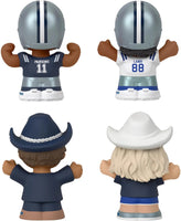 Fisher Price Little People Collector Dallas Cowboys NFL 4-Pack Figure Set