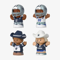 Fisher Price Little People Collector Dallas Cowboys NFL 4-Pack Figure Set