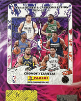 2024 2025 Panini NBA Basketball Sticker Collection Unopened Box 50 Packs 250 Stickers 50 Cards