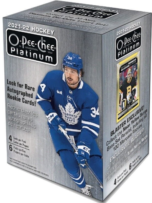 2020-21 Upper Deck O-Pee-Chee Platinum Hockey Hobby Box