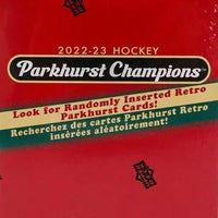 2022 2023 Upper Deck Parkhurst Champions Hockey Series Blaster Box  Released in 2024