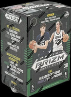 2024 Panini Prizm Collegiate Draft Picks Basketball Blaster Box with EXCLUSIVE PURPLE Wave Prizms and Chance for Caitlin Clark and Donovan Clingan Plus Autographs and Memorabilia Cards