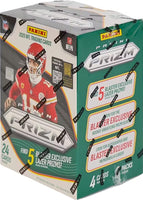 2025 Panini PRIZM Football Factory Sealed Blaster Box including 5 EXCLUSIVE Lazer Prizms and a Chance for Memorabilia Card