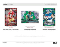 2025 Panini PRIZM Football Factory Sealed Blaster Box including 5 EXCLUSIVE Lazer Prizms and a Chance for Memorabilia Card
